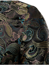 Load image into Gallery viewer, Noble Men's Luxury Paisley Floral Bomber Jacket