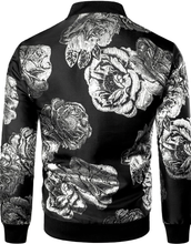 Load image into Gallery viewer, Noble Men's Luxury Paisley Floral Bomber Jacket