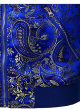 Load image into Gallery viewer, Noble Men's Luxury Paisley Floral Bomber Jacket