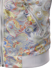 Load image into Gallery viewer, Noble Men's Luxury Paisley Floral Bomber Jacket