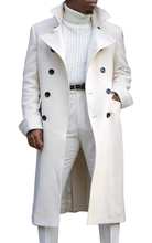 Load image into Gallery viewer, Noble Men's Notch Lapel Double Breasted Trench Peacoat