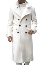 Load image into Gallery viewer, Noble Men's Notch Lapel Double Breasted Trench Peacoat