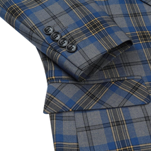 Load image into Gallery viewer, Noble Mens 3-Piece Plaid Suit Set