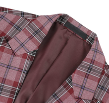 Load image into Gallery viewer, Noble Mens 3-Piece Plaid Suit Set