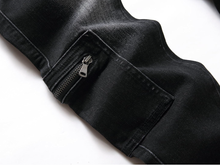 Load image into Gallery viewer, Noble Men Ripped Slim Fit Skinny Stretch Jeans