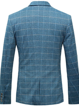 Load image into Gallery viewer, Noble Mens 3-Piece Plaid Suit Set