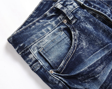Load image into Gallery viewer, Noble Men Ripped Slim Fit Skinny Stretch Jeans