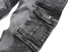 Load image into Gallery viewer, Noble Men Ripped Slim Fit Skinny Stretch Jeans
