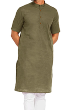 Load image into Gallery viewer, Noble Men's Cotton Linen Tunic