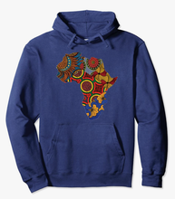Load image into Gallery viewer, African Map Pullover Hoodie