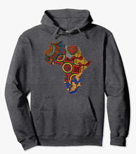 Load image into Gallery viewer, African Map Pullover Hoodie