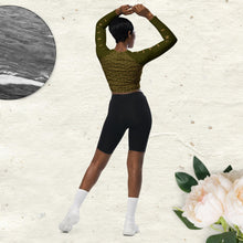 Load image into Gallery viewer, AJELANI CLASSIC - Recycled Long-Sleeve Crop Top