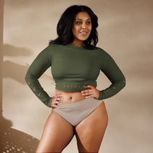 Load image into Gallery viewer, AJELANI CLASSIC-long-sleeve crop top