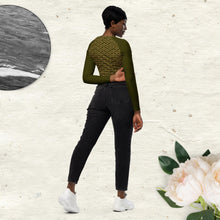 Load image into Gallery viewer, AJELANI CLASSIC - Recycled Long-Sleeve Crop Top