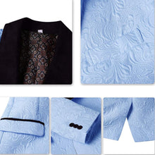 Load image into Gallery viewer, Men's Slim Fit 3 Piece One Button Shawl Collar Tuxedo