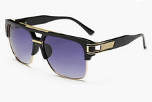 Load image into Gallery viewer, Retro Semi Rimless Square Sunglasses