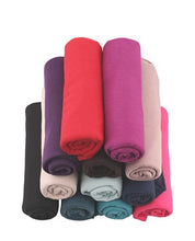 Load image into Gallery viewer, 12 Piece Extra Long Jersey Head Wraps