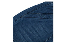 Load image into Gallery viewer, Women's Denim Distressed Drawstring Pocketed Jean Joggers