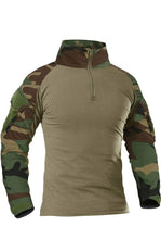 Load image into Gallery viewer, Men's Slim Fit Military Tactical Long Sleeve Shirt
