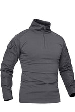 Load image into Gallery viewer, Men's Slim Fit Military Tactical Long Sleeve Shirt