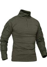 Load image into Gallery viewer, Men's Slim Fit Military Tactical Long Sleeve Shirt