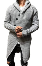 Load image into Gallery viewer, Men's Cardigan  Long Sleeve Knitted Sweater