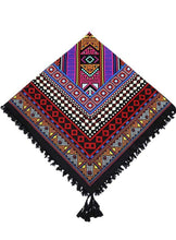 Load image into Gallery viewer, Women's Tassel Large Square Boho Scarf Shawl