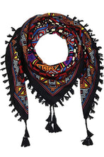 Load image into Gallery viewer, Women's Tassel Large Square Boho Scarf Shawl