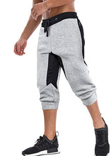 Load image into Gallery viewer, Men's Jogger Capri Pants