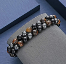 Load image into Gallery viewer, Lava Rock Bead Bracelet