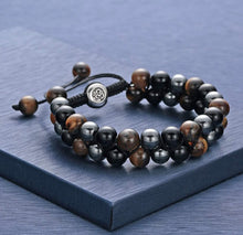Load image into Gallery viewer, Lava Rock Bead Bracelet
