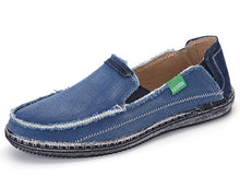 Load image into Gallery viewer, Men Canvas Slip on Deck Shoes