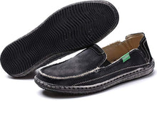 Load image into Gallery viewer, Men Canvas Slip on Deck Shoes