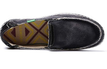 Load image into Gallery viewer, Men Canvas Slip on Deck Shoes