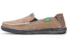 Load image into Gallery viewer, Men Canvas Slip on Deck Shoes