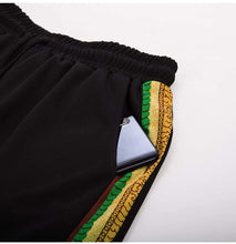 Load image into Gallery viewer, Men's Mesh African Dashiki T-Shirt and Shorts Set