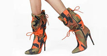 Load image into Gallery viewer, Empress Thigh High Lace up Boot