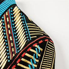 Load image into Gallery viewer, Noble Men Vintage Gold Embroidered Blazer