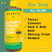 Load image into Gallery viewer, Authentic African Black Soap All-in-One