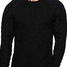Load image into Gallery viewer, Men's Winter Crew Neck Sweater