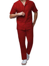 Load image into Gallery viewer, Men's Linen Pants Set