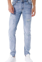 Load image into Gallery viewer, Men's Distressed Jeans