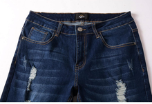 Load image into Gallery viewer, Men's Distressed Jeans