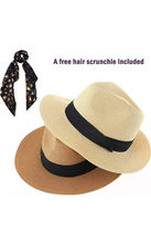 Load image into Gallery viewer, 2-Pack Straw Beach Hats For Women