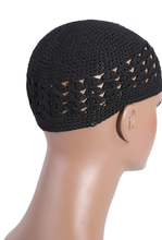 Load image into Gallery viewer, 3 Pack Hand made Unisex Crotchet Kufi