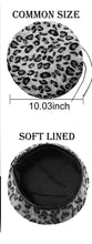 Load image into Gallery viewer, Leopard French Beret Hat Set