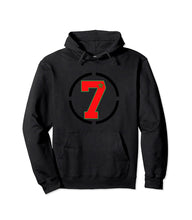 Load image into Gallery viewer, Circle 7 Moorish American Hoodie with Flag