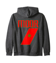 Load image into Gallery viewer, Moorish American 7 Zip Hoodie
