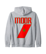 Load image into Gallery viewer, Moorish American 7 Zip Hoodie