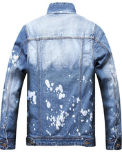 Load image into Gallery viewer, Men Slim Fit Denim Jacket Coat